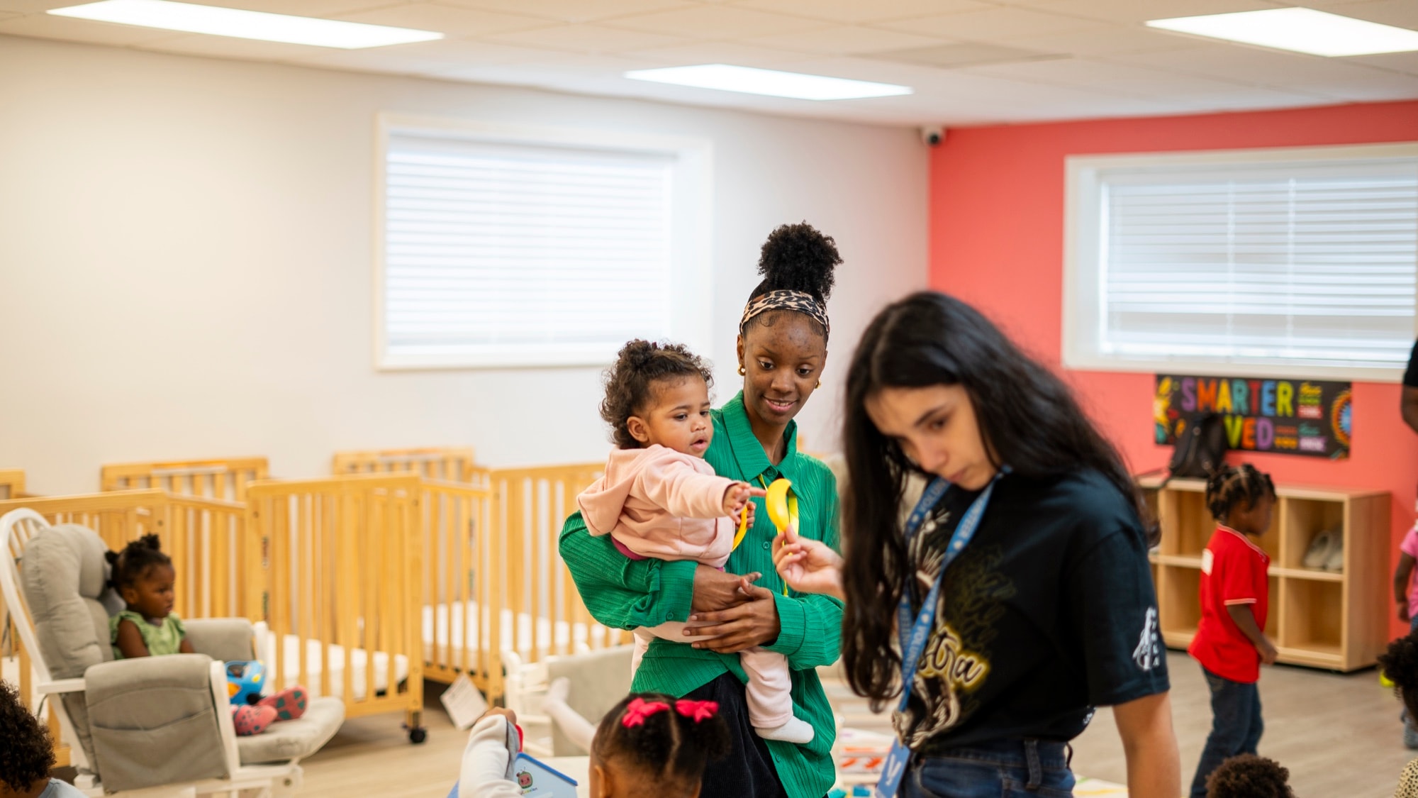 Gentle infant care at RIG Kidz Academy
